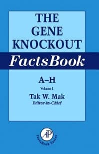 The Gene Knockout Factsbook, Two-Volume Set