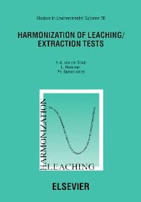 Harmonization of Leaching/Extraction Tests