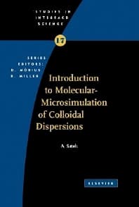 Introduction to Molecular-Microsimulation for Colloidal Dispersions