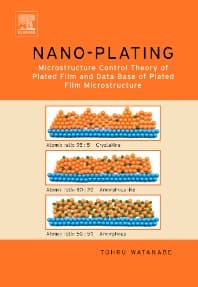 Nano Plating - Microstructure Formation Theory of Plated Films and a Database of Plated Films