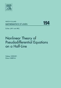 Nonlinear Theory of Pseudodifferential Equations on a Half-line