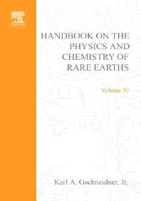 Handbook on the Physics and Chemistry of Rare Earths