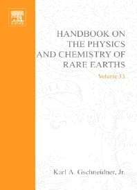 Handbook on the Physics and Chemistry of Rare Earths