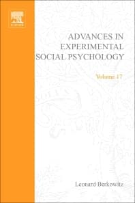 Advances in Experimental Social Psychology