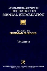 International Review of Research in Mental Retardation