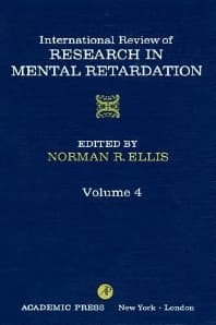 International Review of Research in Mental Retardation