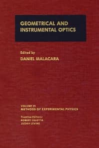 Geometrical and Instrumental Optics
