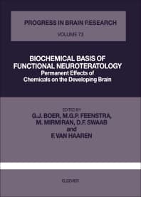 Biochemical Basis of Functional Neuroteratology