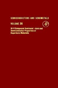 Semiconductors and Semimetals