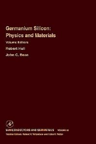 Germanium Silicon: Physics and Materials