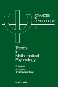 Trends in Mathematical Psychology