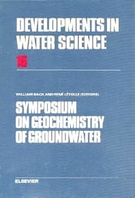 Symposium on Geochemistry of Groundwater