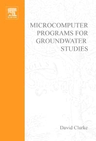 Microcomputer Programs for Groundwater Studies