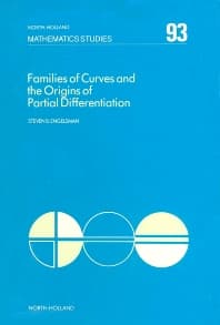 Families of Curves and the Origins of Partial Differentiation