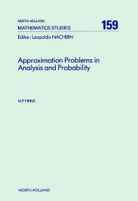 Approximation Problems in Analysis and Probability