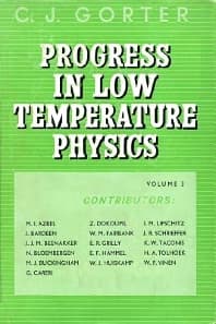 Progress in Low Temperature Physics