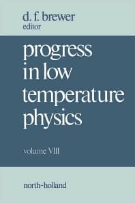 Progress in Low Temperature Physics