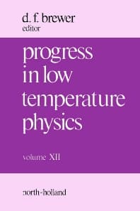 Progress in Low Temperature Physics