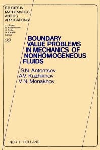 Boundary Value Problems in Mechanics of Nonhomogeneous Fluids