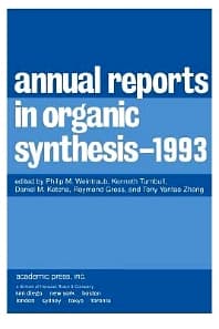 Annual Reports in Organic Synthesis-1993