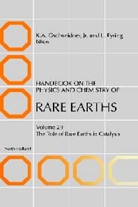 Handbook on the Physics and Chemistry of Rare Earths