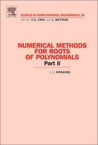 Numerical Methods for Roots of Polynomials - Part II