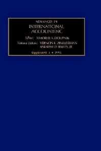 The Evolution of International Accounting Standards in Transitional and Developing Economies