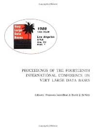 Proceedings 1988 VLDB Conference