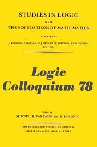 Logic Colloquium '78, Proceedings of the colloquium held in Mons