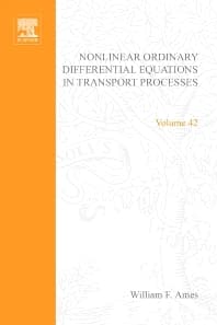 Nonlinear Ordinary Differential Equations in Transport Processes