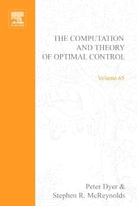 The Computation and Theory of Optimal Control