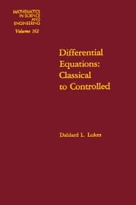 Differential Equations: Classical to Controlled