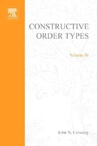 Constructive Order Types