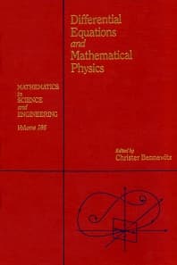 Differential Equations and Mathematical Physics: Proceedings of the International Conference held at the University of Alabama at Birmingham, March 15-21, 1990
