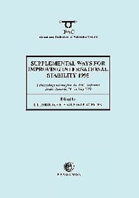 Supplemental Ways for Improving International Stability 1998