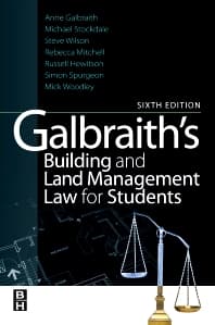 Galbraith's Building and Land Management Law for Students