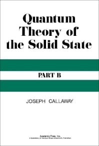 Quantum Theory of the Solid State