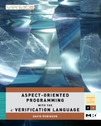 Aspect-Oriented Programming with the e Verification Language