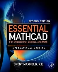 Essential Mathcad for Engineering, Science, and Math ISE