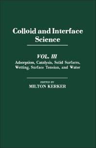 Colloid and Interface Science V3