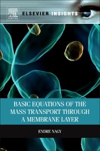 Basic Equations of the Mass Transport through a Membrane Layer