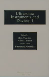 Reference for Modern Instrumentation, Techniques, and Technology: Ultrasonic Instruments and Devices I