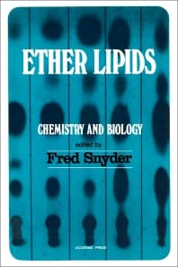 Ether Lipids Chemistry and Biology