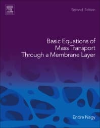 Basic Equations of Mass Transport Through a Membrane Layer