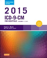 2015 ICD-9-CM for Hospitals, Volumes 1, 2 and 3 Professional Edition