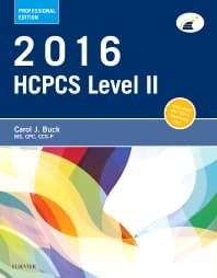 2016 HCPCS Level II Professional Edition