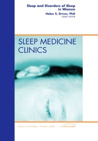 Sleep and Disorders of Sleep in Women, An Issue of Sleep Medicine Clinics