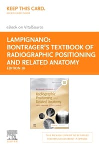 Bontrager's Textbook of Radiographic Positioning and Related Anatomy