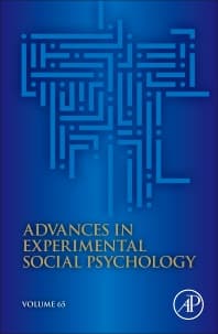 Advances in Experimental Social Psychology