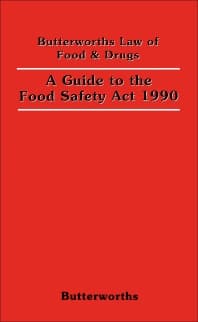 A Guide to the Food Safety Act 1990